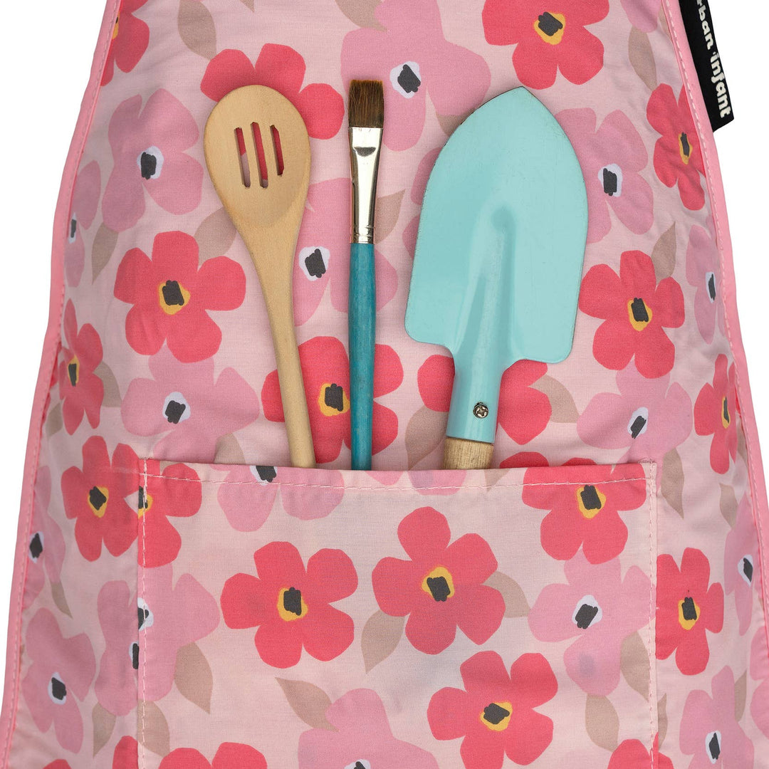 Little Helper Kids Apron, Washable Cotton/Poly - Poppies - Premium apron from Urban Infant - Just $16.95! Shop now at Pat's Monograms