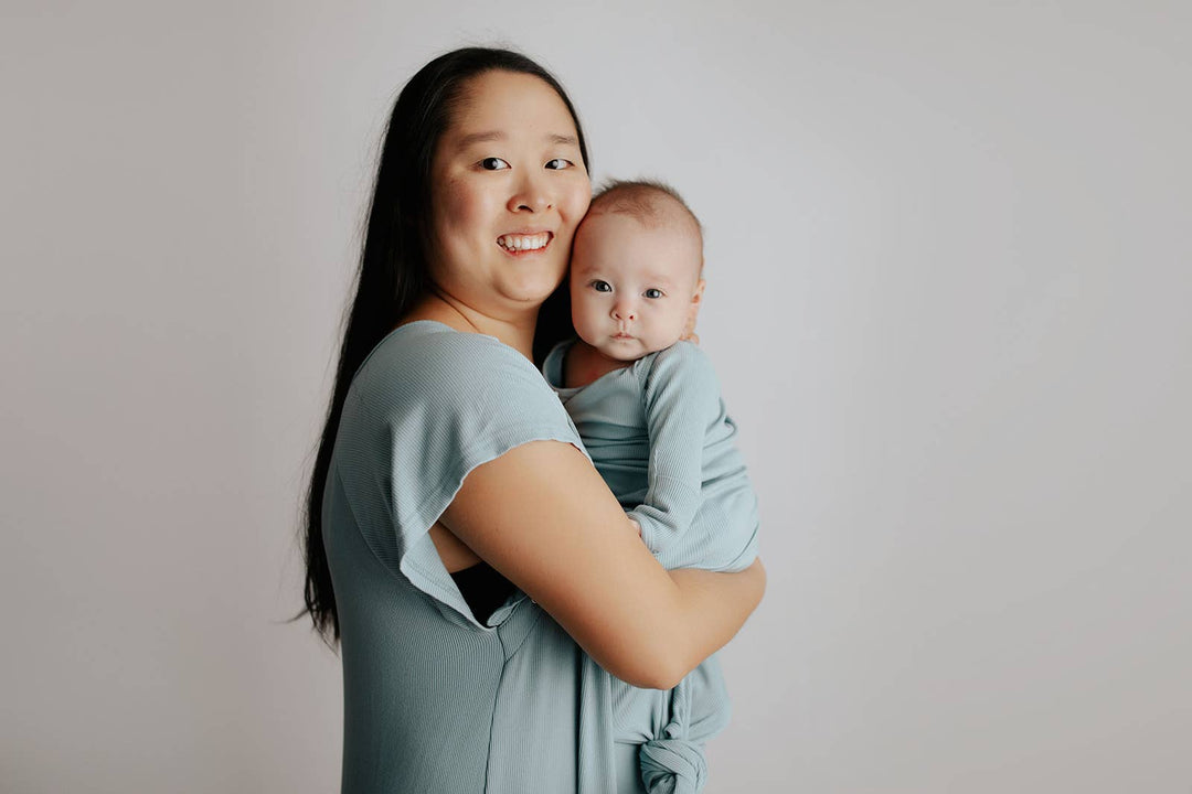 Blue Bird Maternity Mommy Labor and Delivery/ Nursing Gown - Premium Maternity Clothing from Three Little Tots - Just $34.95! Shop now at Pat's Monograms