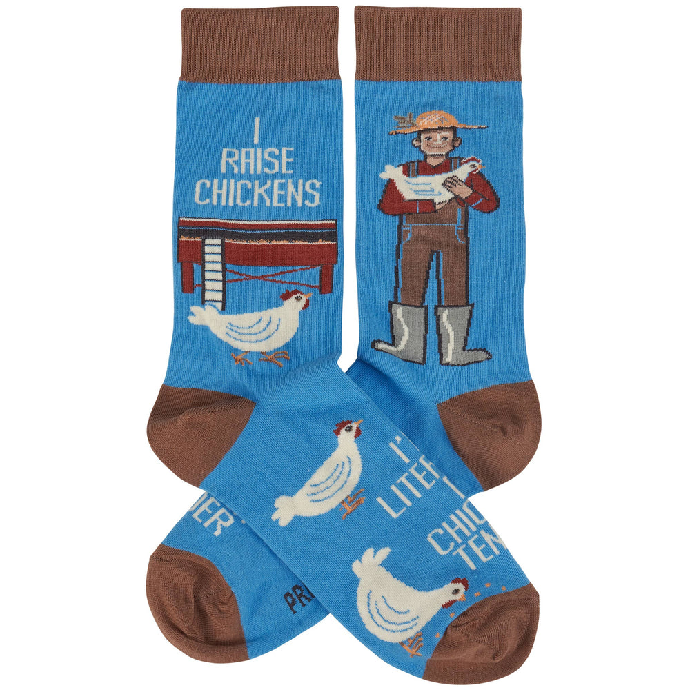 Chicken Tender Socks - Premium Socks from Primitives by Kathy - Just $10.95! Shop now at Pat's Monograms