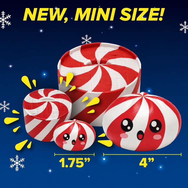 Fun Doh Petite (Mini) Squishy Christmas Dumplings Toy — Novelty Brands