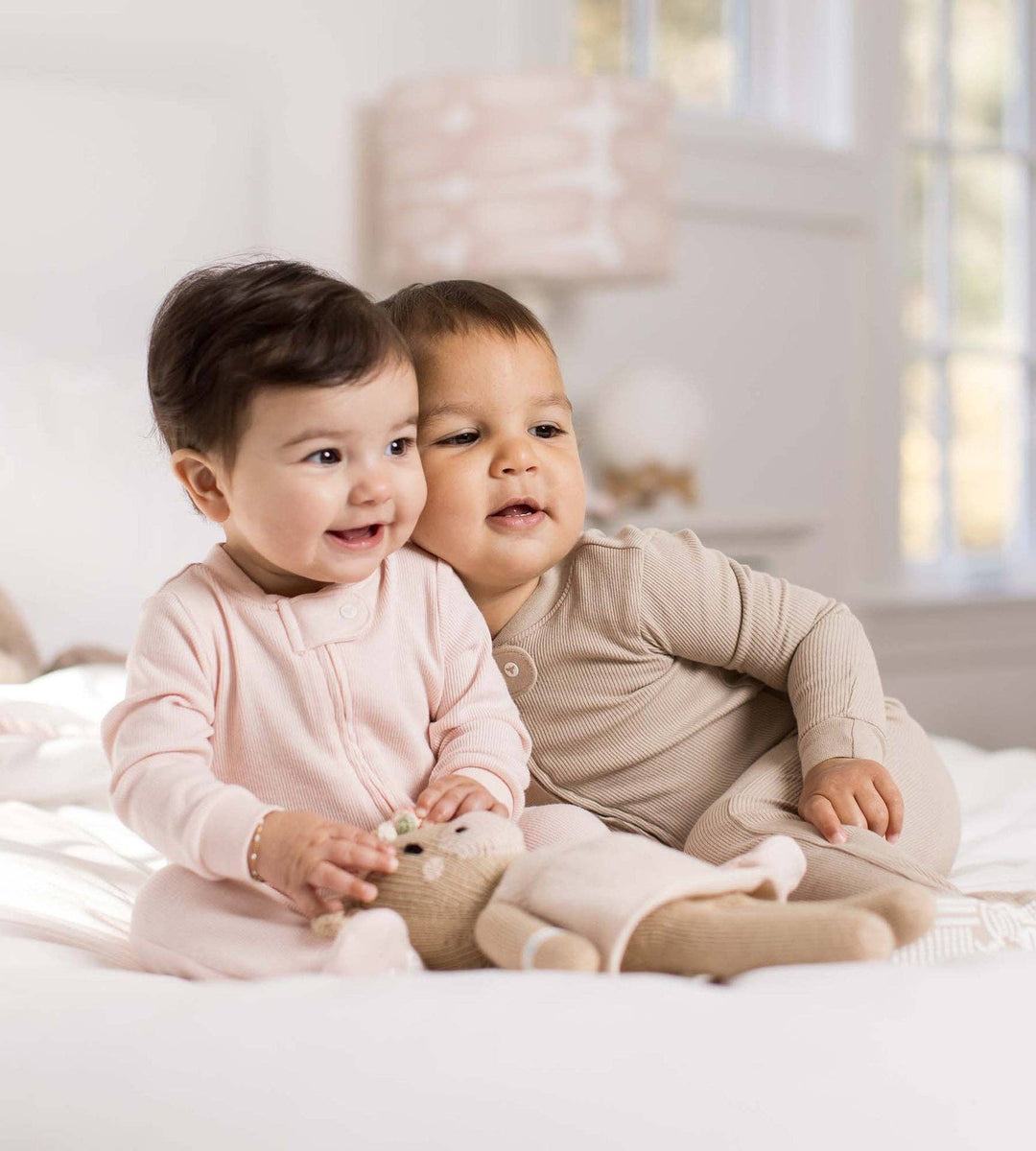 Solid Rib Organic Cotton Sleep & Play - Hummus - Premium Baby & Toddler Outfits from Burt's Bees Baby - Just $14.95! Shop now at Pat's Monograms