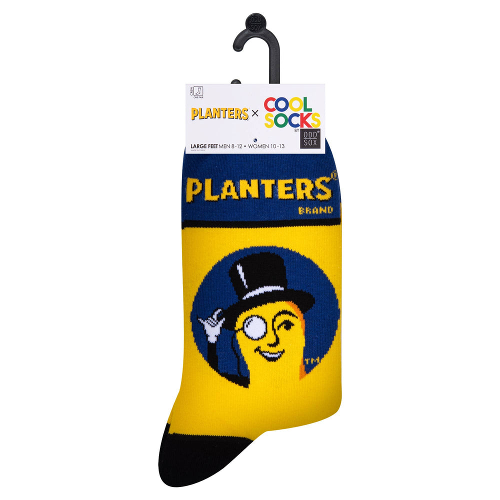 Mr Peanut - Mens Crew Folded - Premium socks from Cool Socks - Just $11.95! Shop now at Pat's Monograms