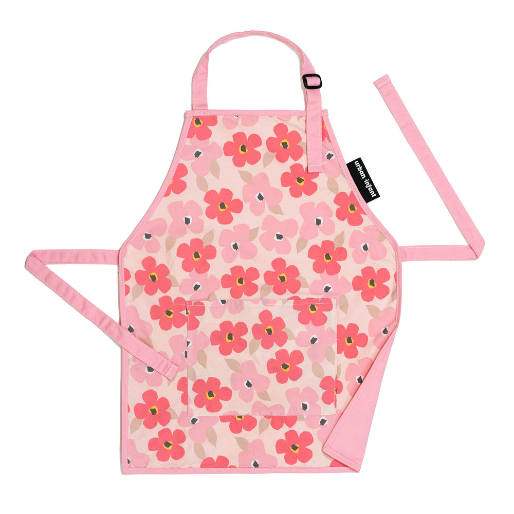 Little Helper Kids Apron, Washable Cotton/Poly - Poppies - Premium apron from Urban Infant - Just $16.95! Shop now at Pat's Monograms