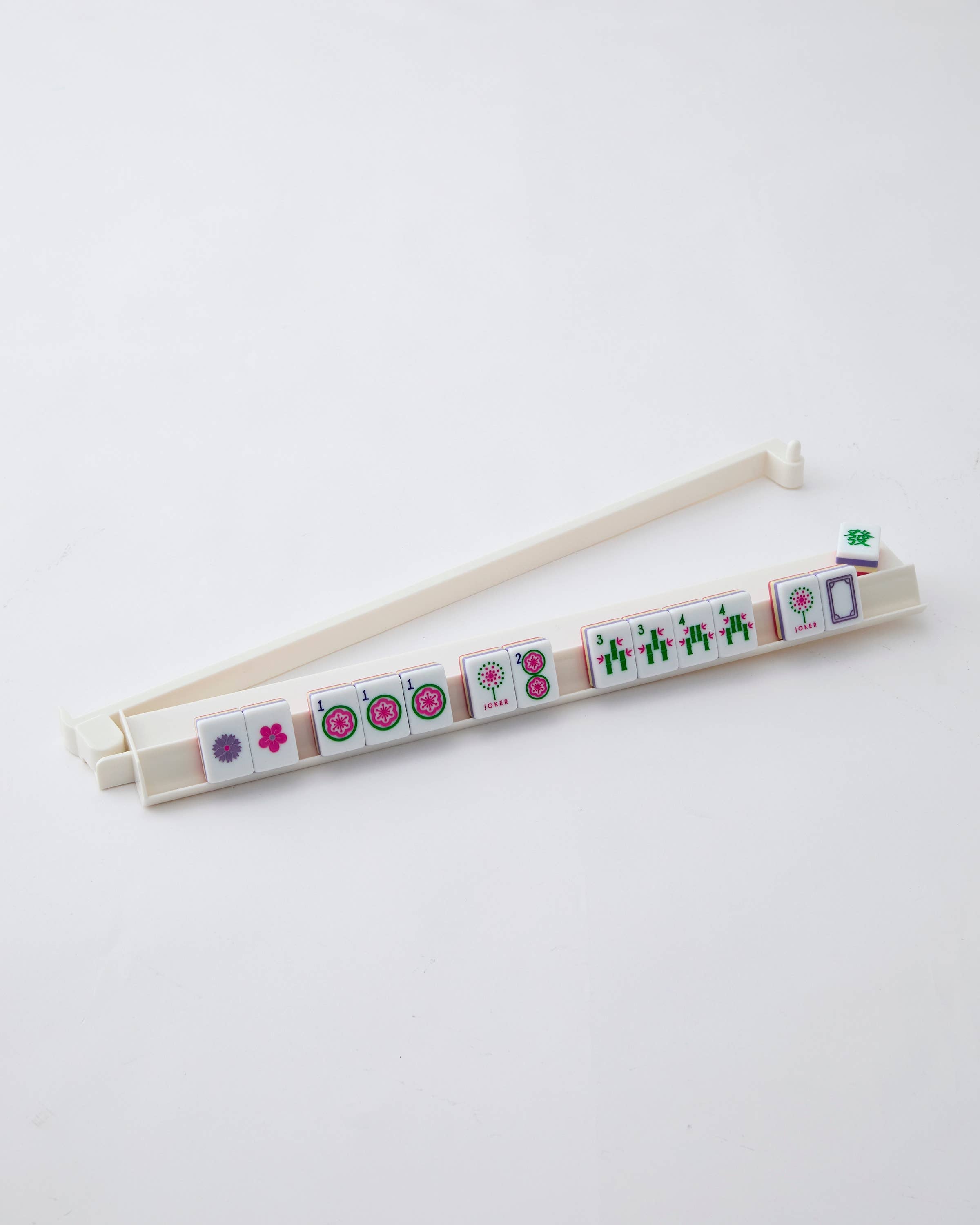 White Acrylic Rack and Pusher Set - Premium Mahjong from Oh My Mahjong - Just $59.95! Shop now at Pat's Monograms