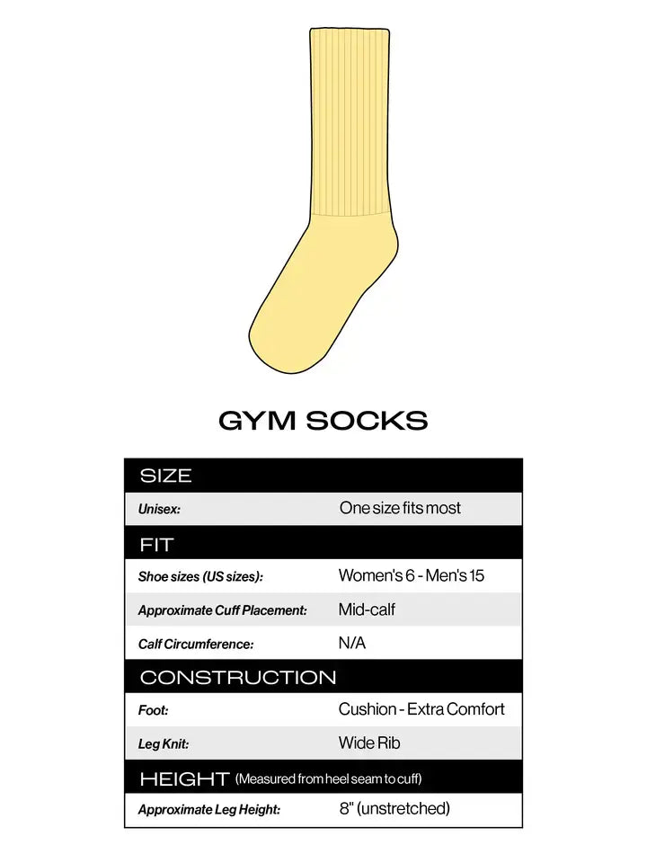Teacher Of The Year Gym Crew Socks - Premium Socks from Gumball Poodle - Just $12.95! Shop now at Pat's Monograms
