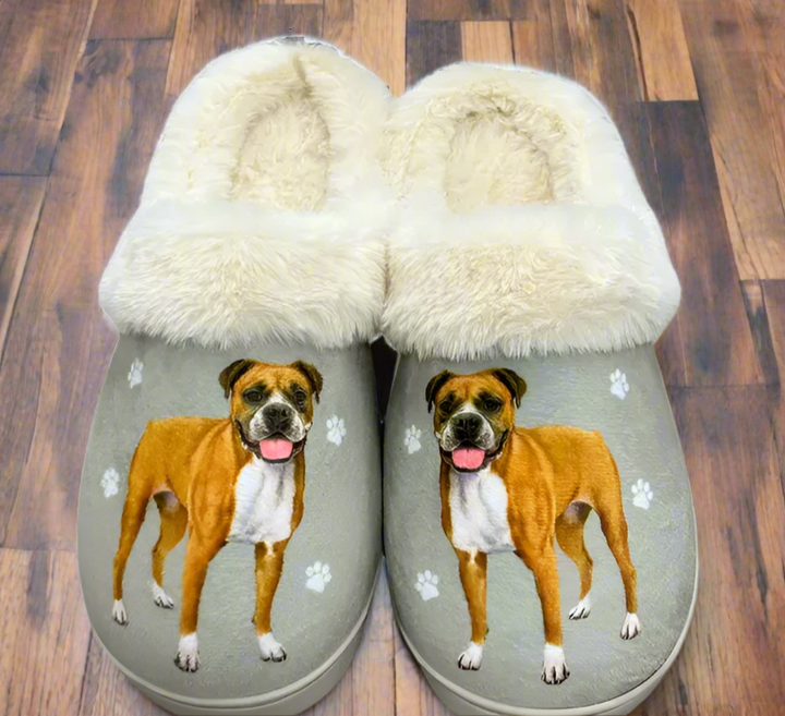 Boxer Snuggs Slippers - Premium Slippers from E&S Pets - Just $24.95! Shop now at Pat's Monograms