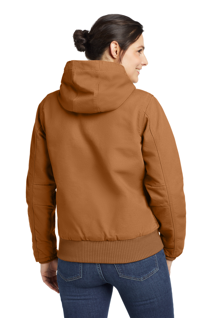 Carhartt® Women’s Washed Duck Active Jac - CT104053 - Premium Outerwear from Carhartt - Just $160! Shop now at Pat's Monograms