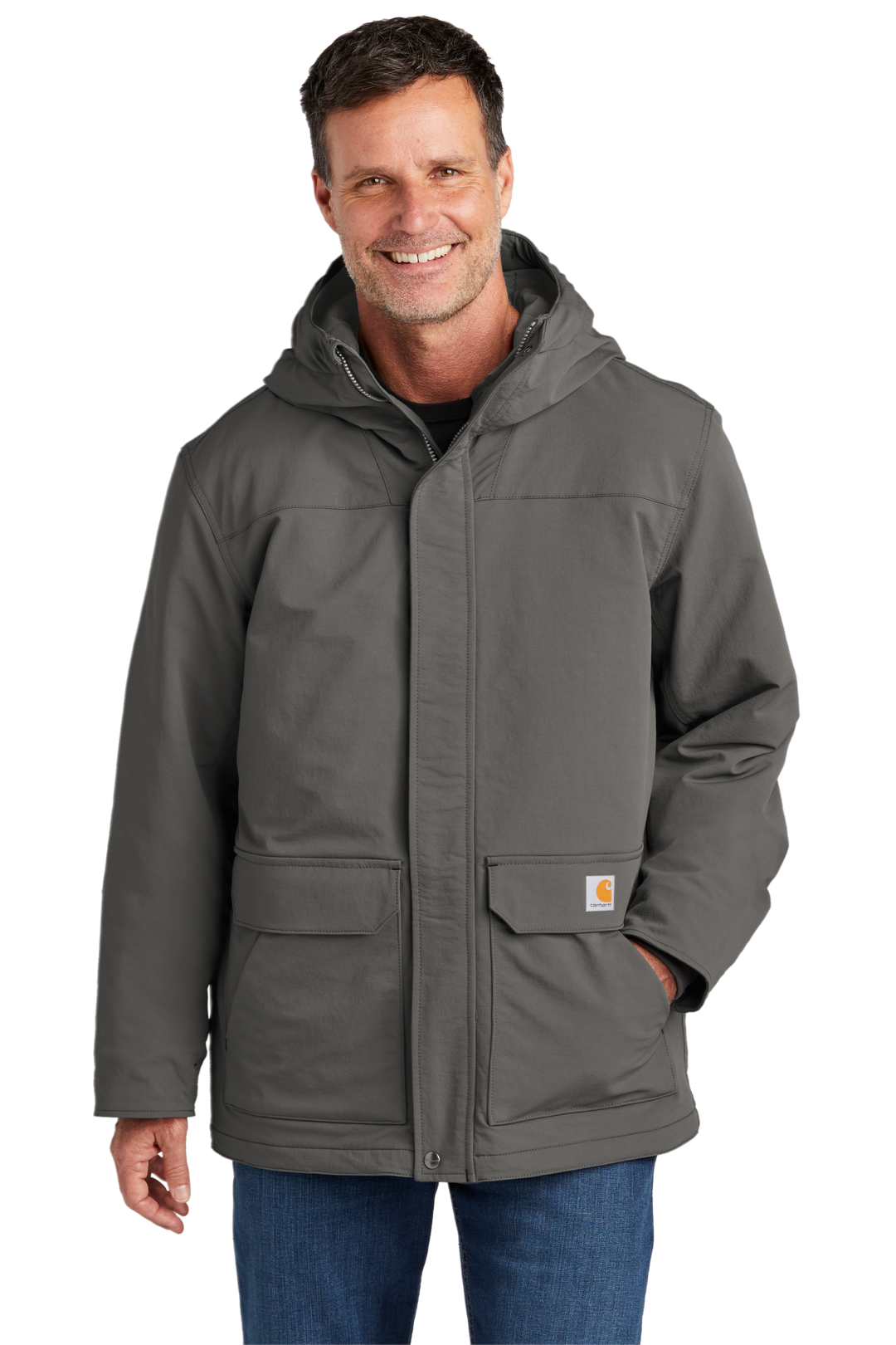 Carhartt® Super Dux™ Insulated Hooded Coat - CT105533 - Premium Outerwear from Carhartt - Just $212! Shop now at Pat's Monograms