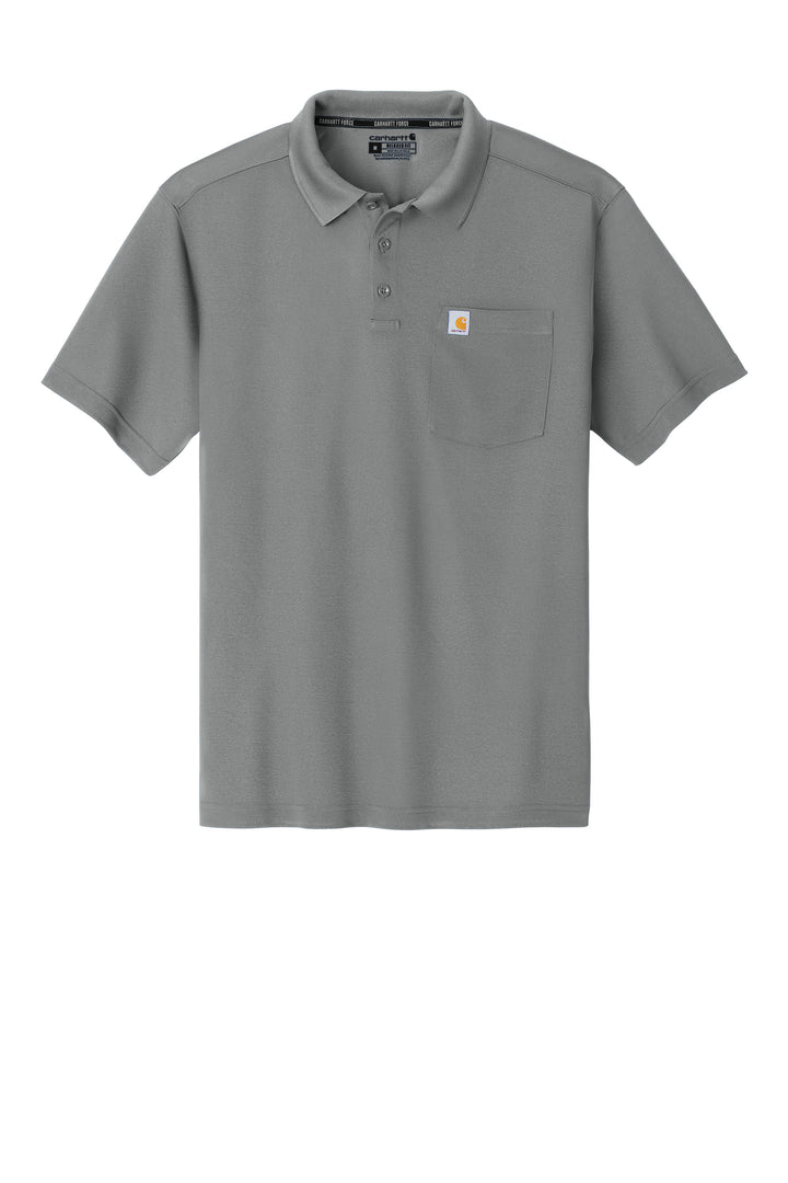 Carhartt Force® Snag-Resistant Pocket Polo - CT106880 - Premium Workwear from Carhartt - Just $45.95! Shop now at Pat's Monograms