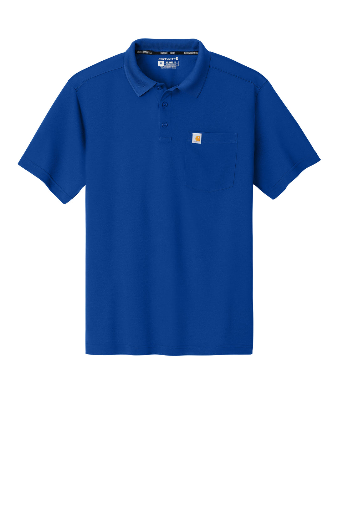 Carhartt Force® Snag-Resistant Pocket Polo - CT106880 - Premium Workwear from Carhartt - Just $45.95! Shop now at Pat's Monograms