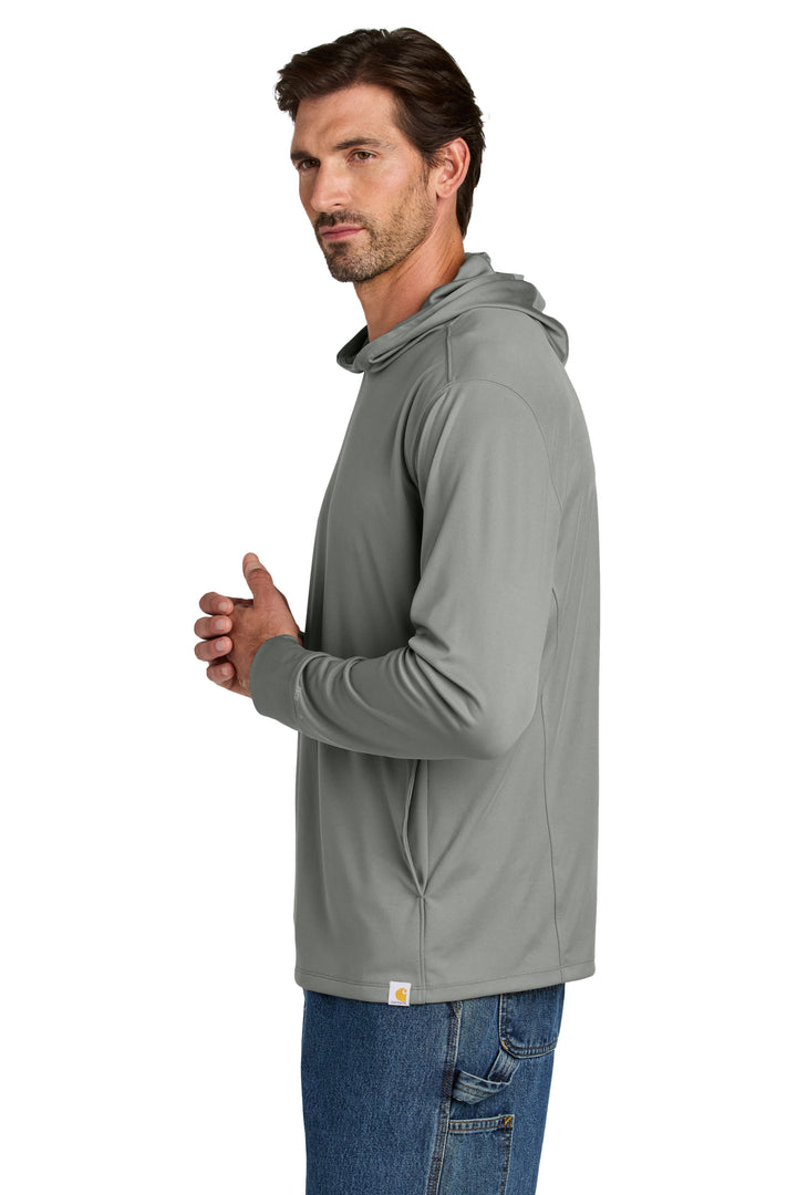 Carhartt Force® Sun Defender™ Long Sleeve Hooded T-Shirt - CT106923 - Premium Workwear from Carhartt - Just $45.95! Shop now at Pat's Monograms