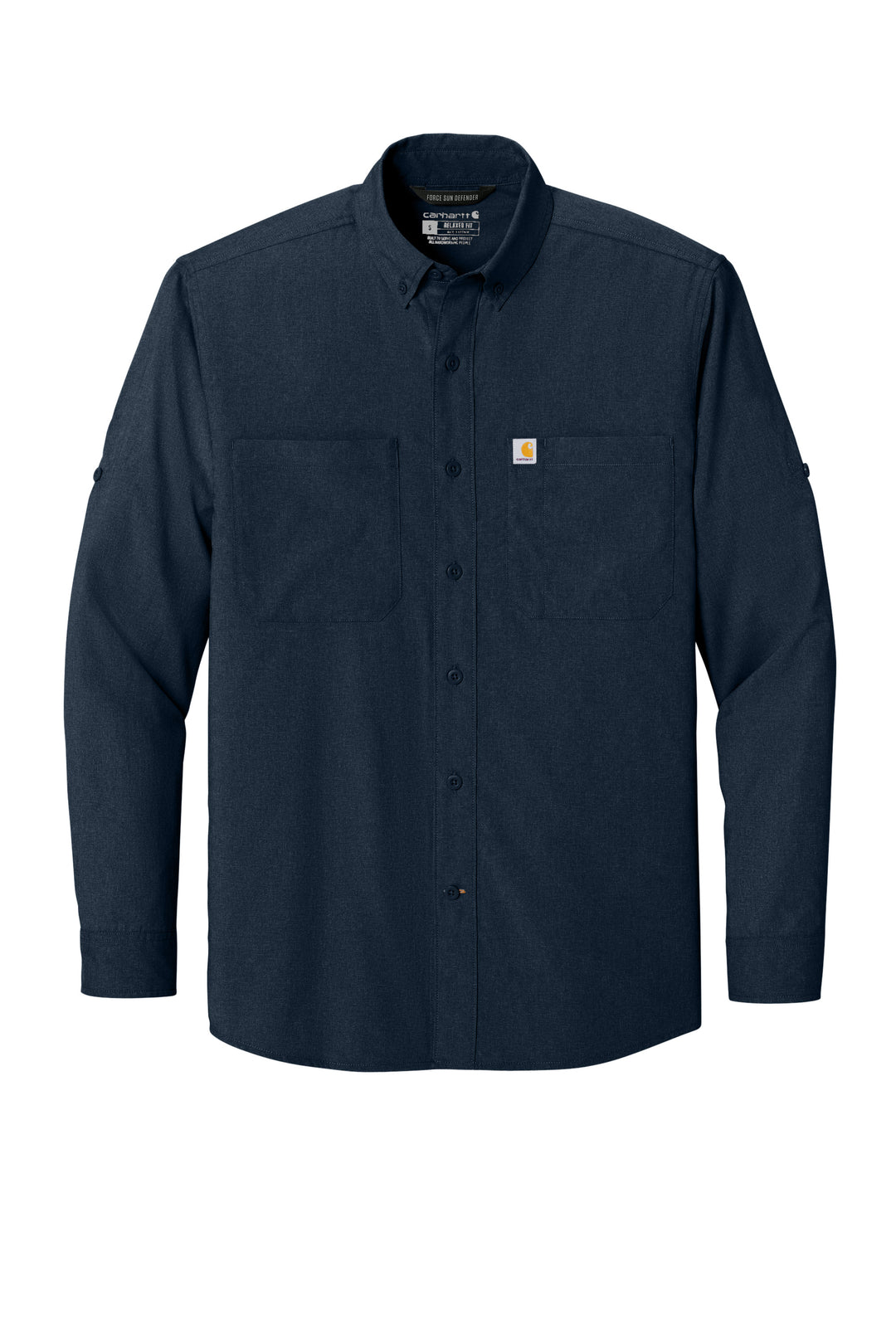Carhartt Force® Sun Defender™ Long Sleeve Shirt - CT107106 - Premium Workwear from Carhartt - Just $69.95! Shop now at Pat's Monograms