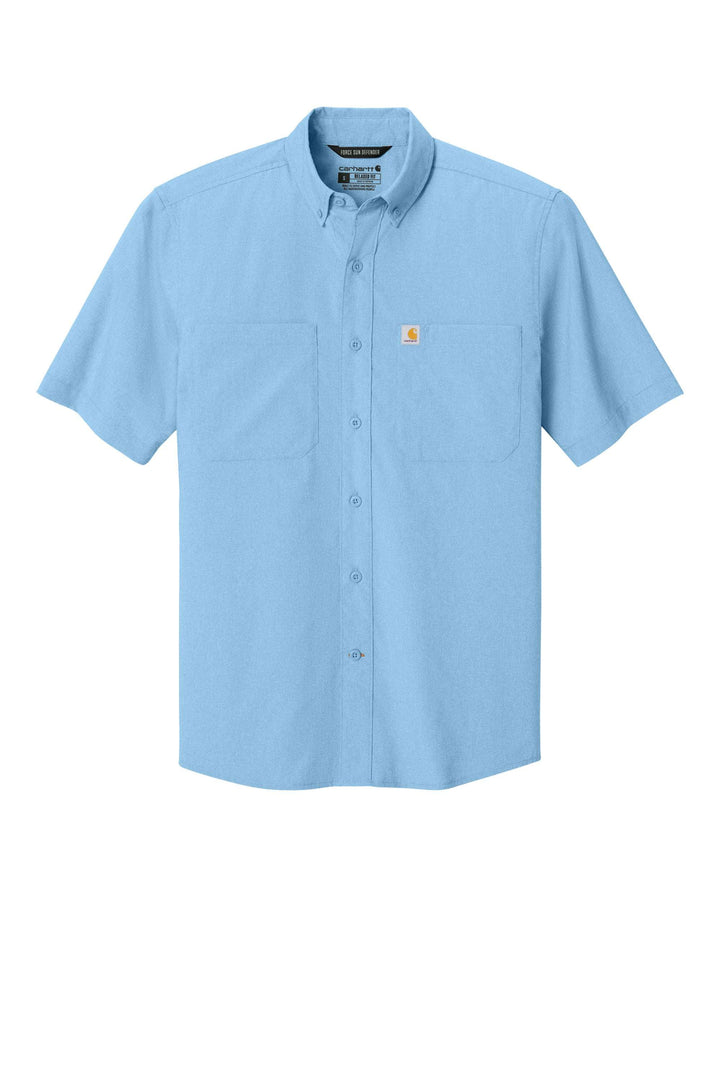 Carhartt Force® Sun Defender™ Short Sleeve Shirt - CT107107 - Premium Workwear from Carhartt - Just $69.95! Shop now at Pat's Monograms