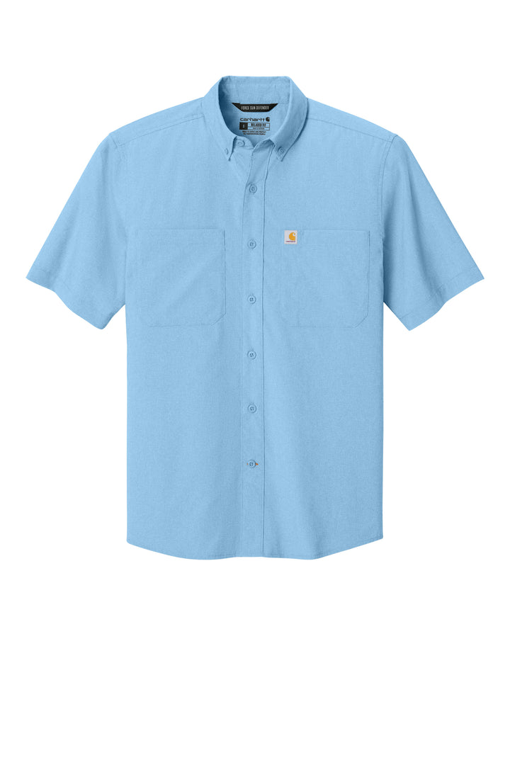 Carhartt Force® Sun Defender™ Short Sleeve Shirt - CT107107 - Premium Workwear from Carhartt - Just $69.95! Shop now at Pat's Monograms