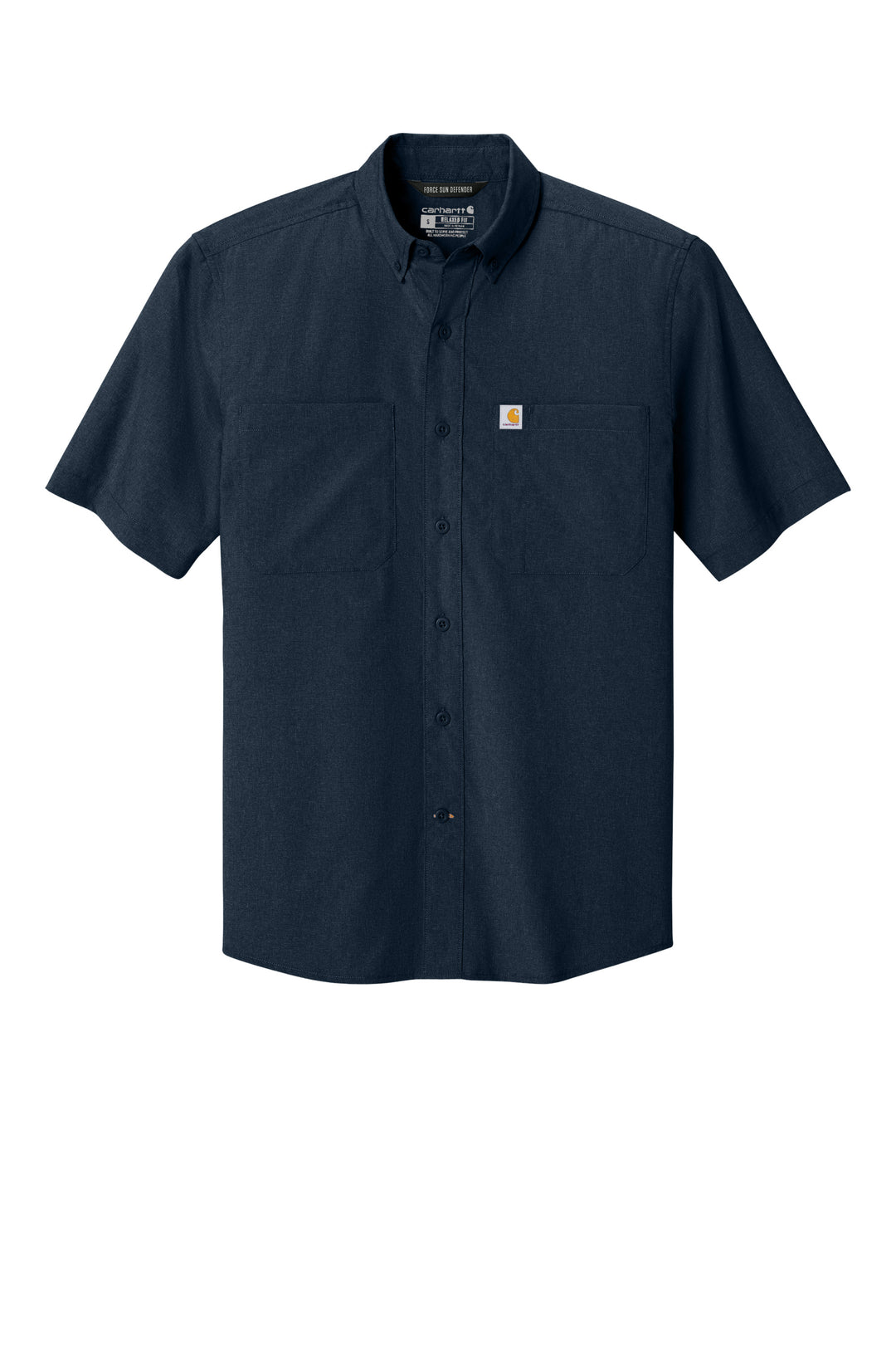 Carhartt Force® Sun Defender™ Short Sleeve Shirt - CT107107 - Premium Workwear from Carhartt - Just $69.95! Shop now at Pat's Monograms