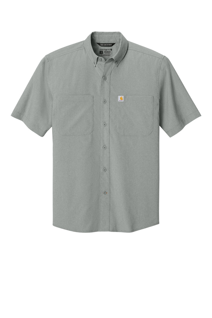 Carhartt Force® Sun Defender™ Short Sleeve Shirt - CT107107 - Premium Workwear from Carhartt - Just $69.95! Shop now at Pat's Monograms