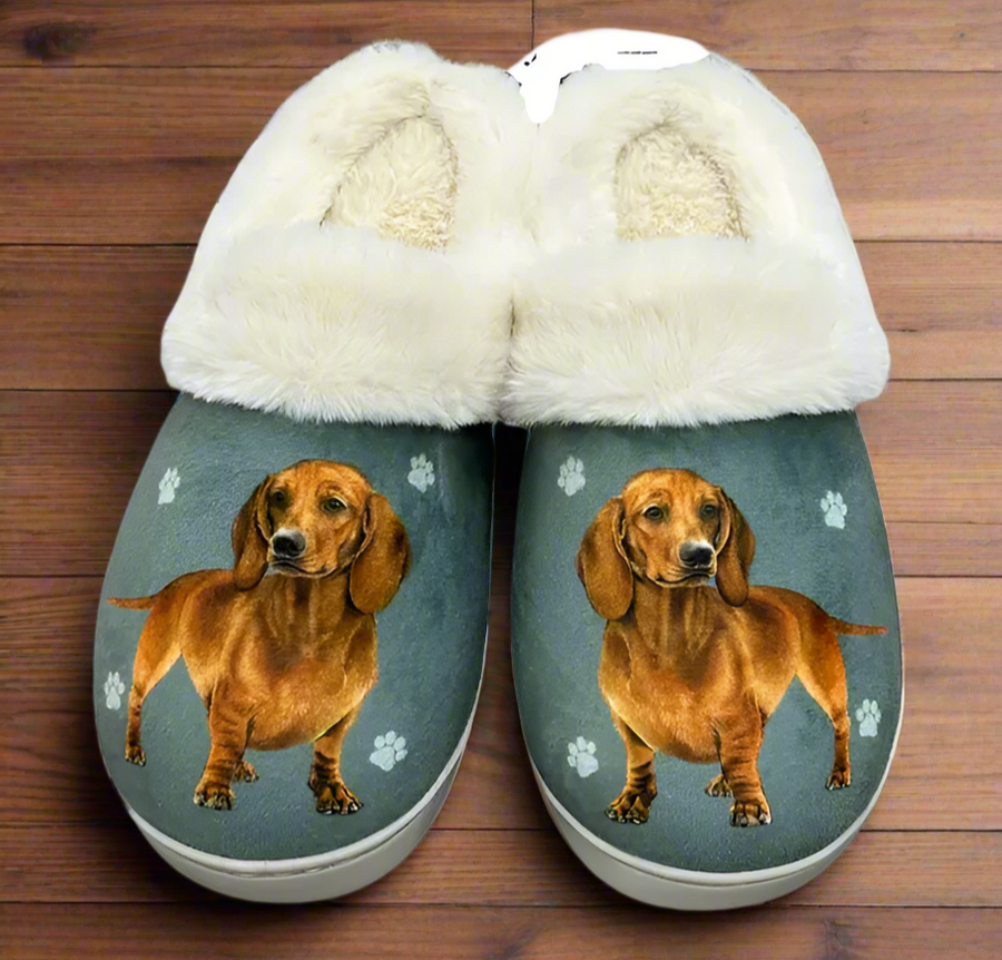 Dachshund Red Snuggs Slippers - Premium Slippers from E&S Pets - Just $24.95! Shop now at Pat's Monograms