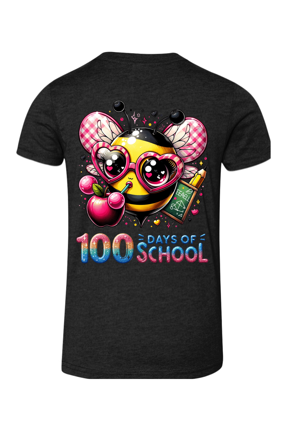 100 Days of School - Honey Bee - Premium T-Shirts from Pat's Monograms - Just $24.95! Shop now at Pat's Monograms