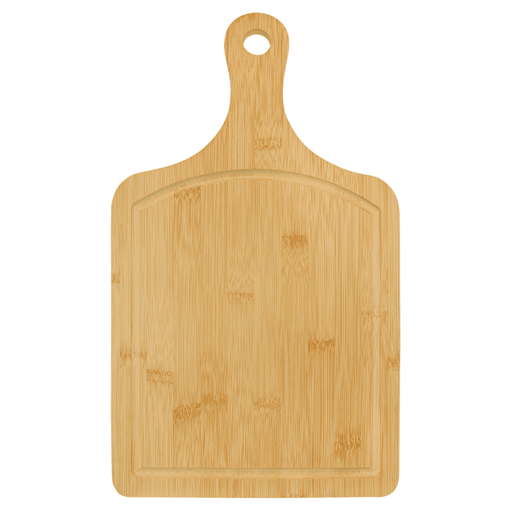 Bamboo Cutting Board - Paddle Shape with Juice Groove - Premium Cutting Boards from JDS - Just $15.95! Shop now at Pat's Monograms