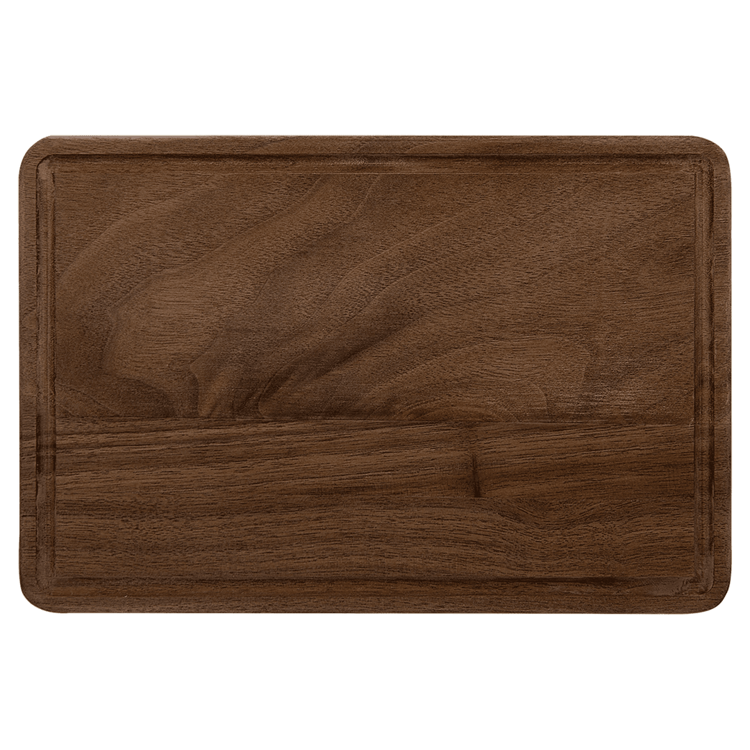 Walnut Cutting Board - Juice Groove 9x6 - Premium Cutting Boards from JDS - Just $21.95! Shop now at Pat's Monograms