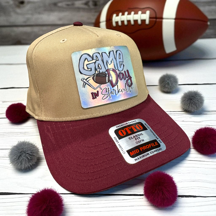 Game Day Caps - MS State - Premium T-Shirts from Pat's Monograms - Just $24.95! Shop now at Pat's Monograms