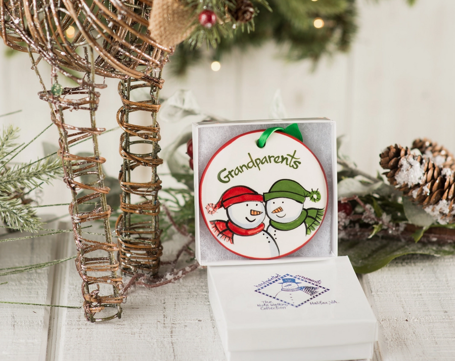 Grandparents Christmas Ornament - Premium  from Nola Watkins - Just $24.95! Shop now at Pat's Monograms