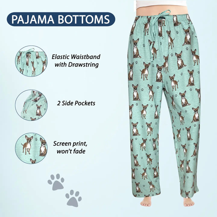 Chihuahua Pajama Pants - Premium Pajamas from E&S Pets - Just $26.95! Shop now at Pat's Monograms