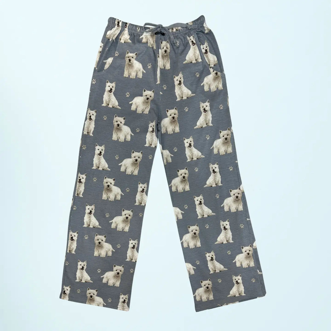 Westie Pajama Pants - Premium Pajamas from E&S Pets - Just $26.95! Shop now at Pat's Monograms