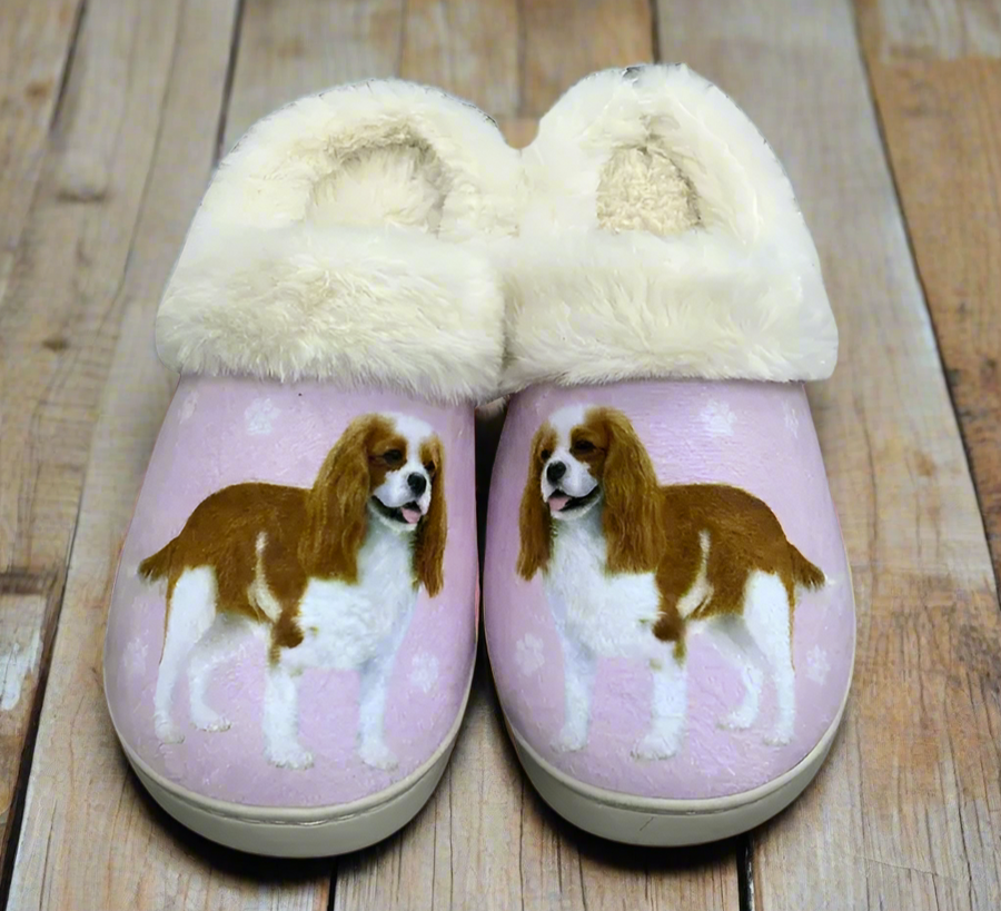 Cavalier King Charles Snuggs Slippers - Premium Slippers from E&S Pets - Just $24.95! Shop now at Pat's Monograms