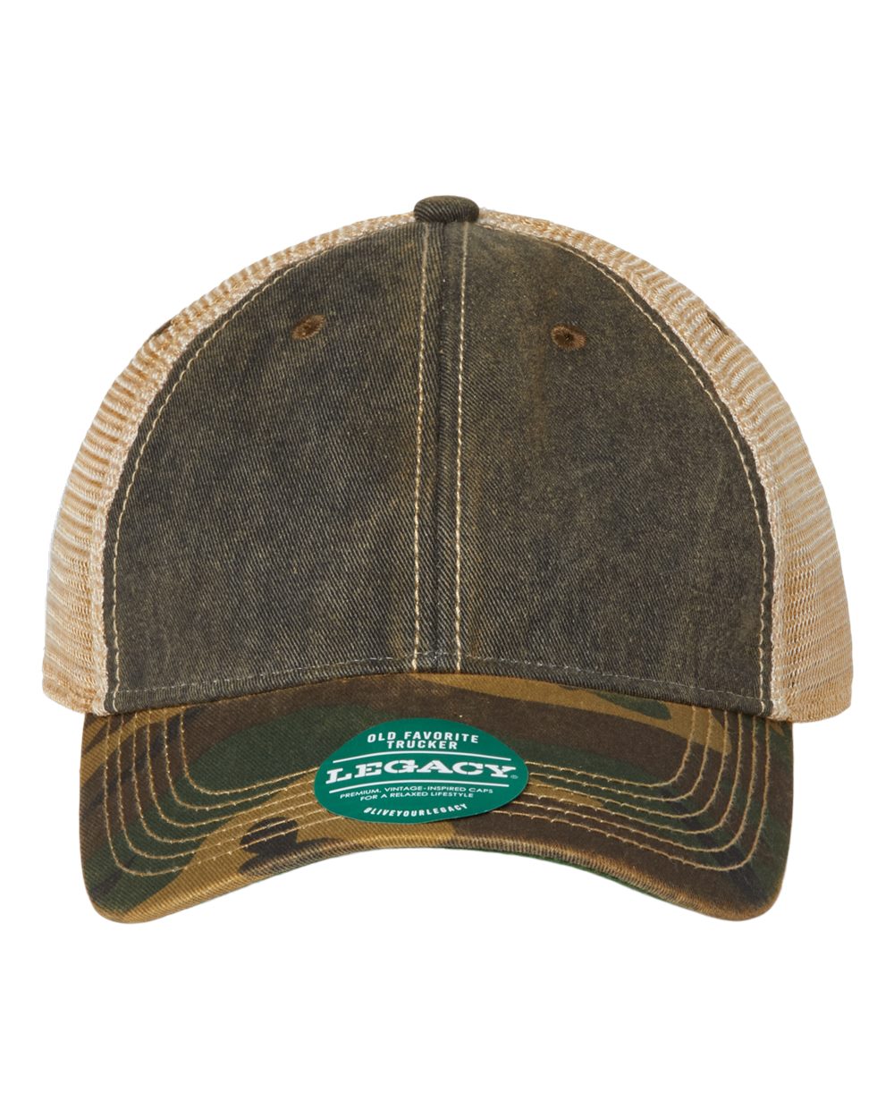 Old Favorite Trucker Cap - OFA 57295 - Premium Headwear from Legacy - Just $17! Shop now at Pat's Monograms