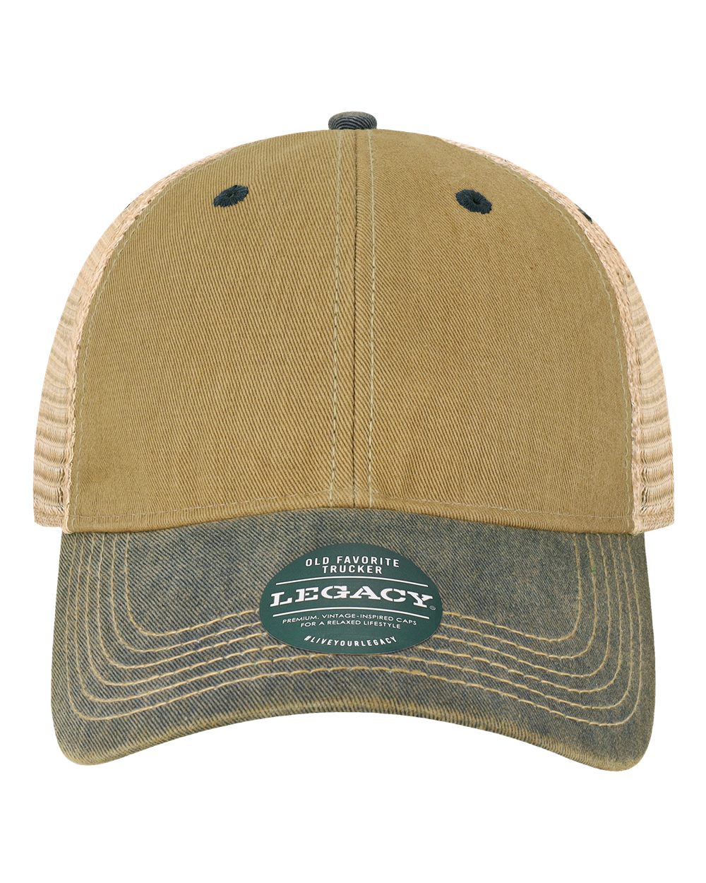 Old Favorite Trucker Cap - OFA 57295 - Premium Headwear from Legacy - Just $17! Shop now at Pat's Monograms