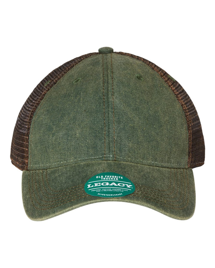 Old Favorite Trucker Cap - OFA 57295 - Premium Headwear from Legacy - Just $17! Shop now at Pat's Monograms