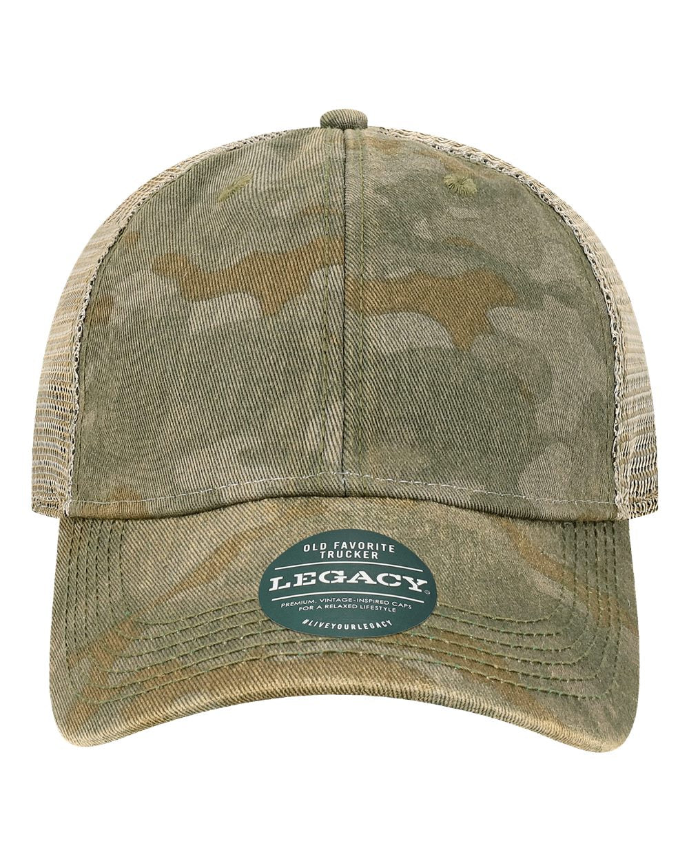 Old Favorite Trucker Cap - OFA 57295 - Premium Headwear from Legacy - Just $17! Shop now at Pat's Monograms