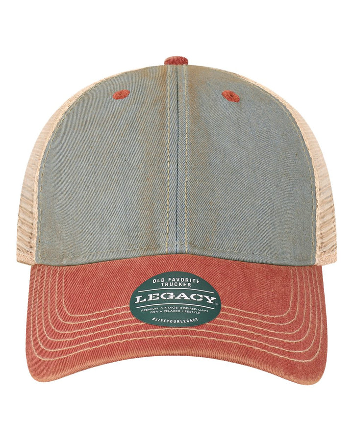 Old Favorite Trucker Cap - OFA 57295 - Premium Headwear from Legacy - Just $17! Shop now at Pat's Monograms