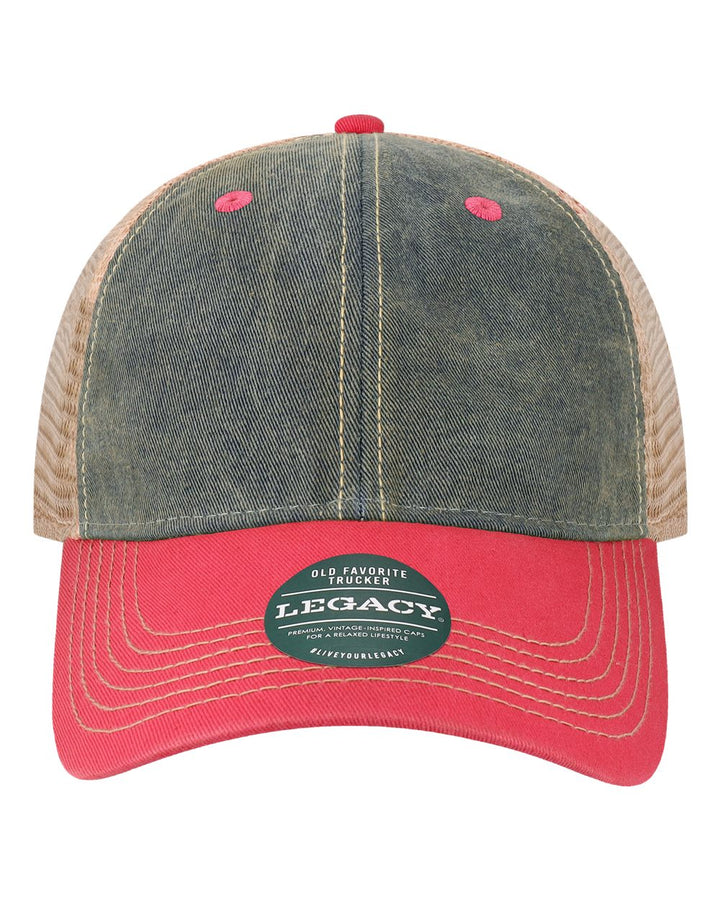 Old Favorite Trucker Cap - OFA 57295 - Premium Headwear from Legacy - Just $17! Shop now at Pat's Monograms