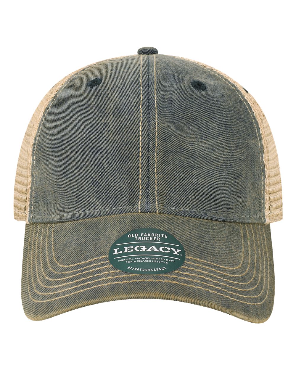 Old Favorite Trucker Cap - OFA 57295 - Premium Headwear from Legacy - Just $17! Shop now at Pat's Monograms