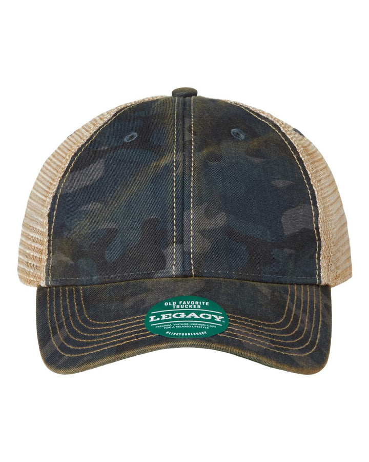 Old Favorite Trucker Cap - OFA 57295 - Premium Headwear from Legacy - Just $17! Shop now at Pat's Monograms