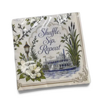 Mahjestic South Cocktail Napkins — Shuffle, Sip, Repeat