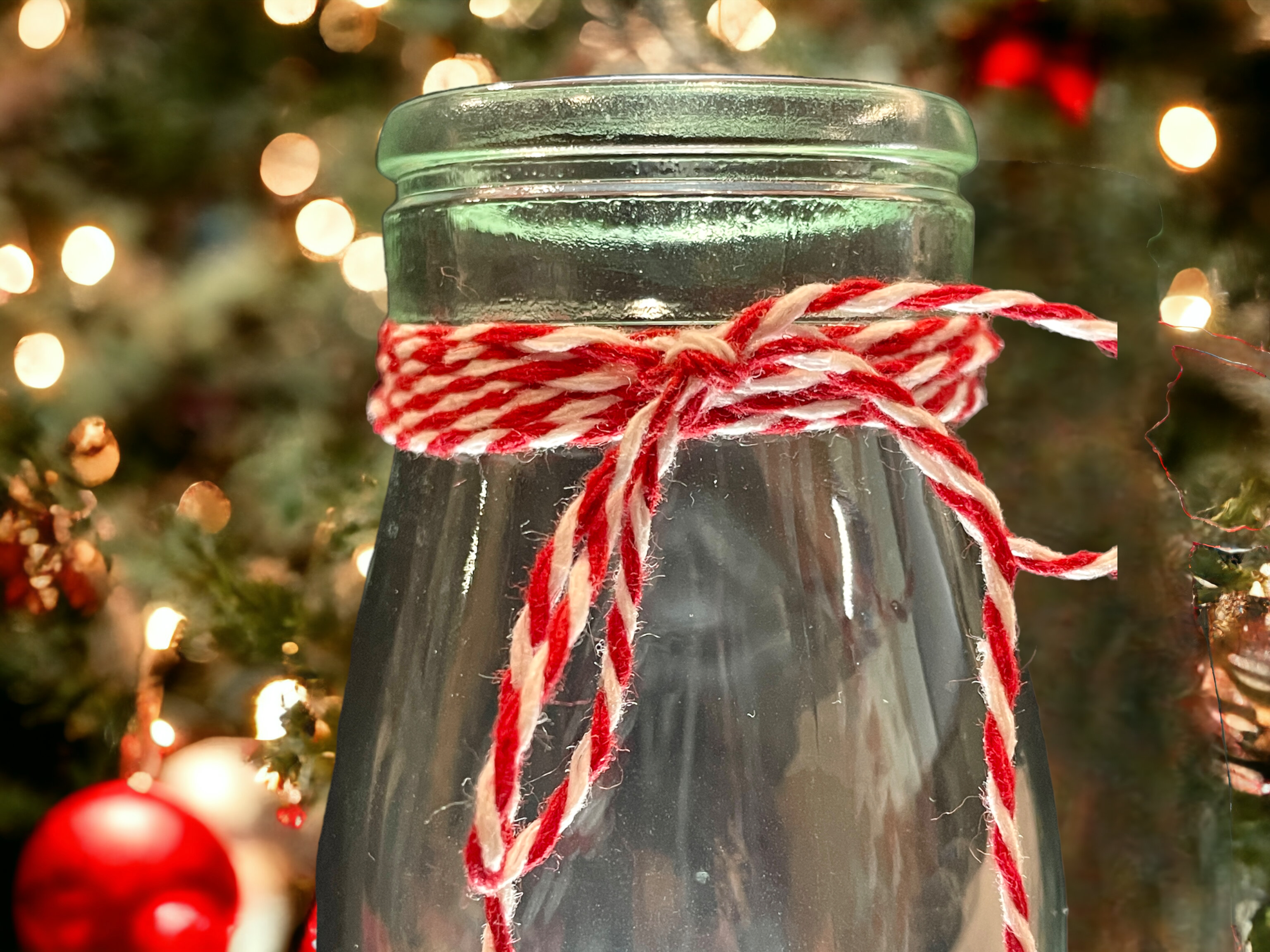 Santa's Milk Glass Bottles - Premium drinkware from Pat's Monograms - Just $12.95! Shop now at Pat's Monograms