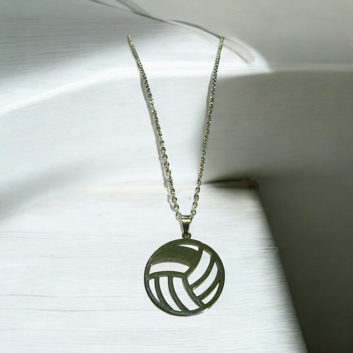 Laser Engraved Sports Necklaces - Premium necklace from Pat's Monograms - Just $22.95! Shop now at Pat's Monograms