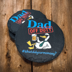Coasters for Him - Premium barware from Pat's Monograms - Just $6.75! Shop now at Pat's Monograms