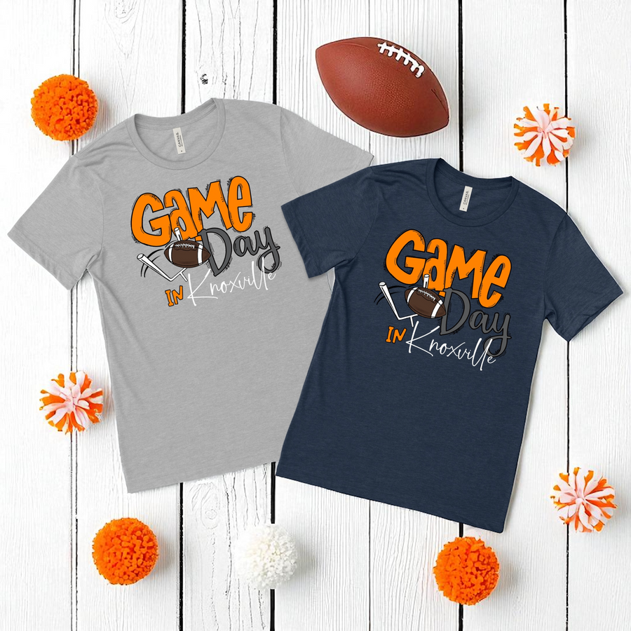 Game Day - Tennessee - Premium T-Shirts from Pat's Monograms - Just $20! Shop now at Pat's Monograms
