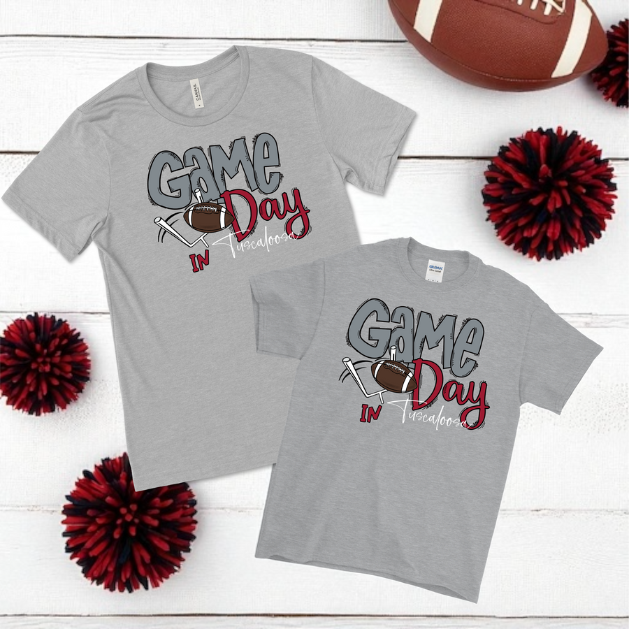 Game Day - Alabama - Premium T-Shirts from Pat's Monograms - Just $20! Shop now at Pat's Monograms