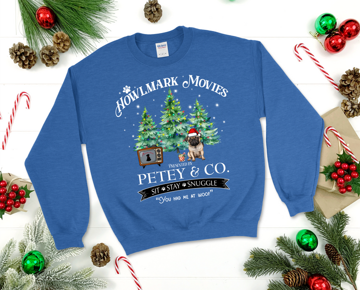 "Howlmark" Movie Sweatshirt - Personalized with your favorite Dog Breed - Premium holiday from Pat's Monograms - Just $42.95! Shop now at Pat's Monograms