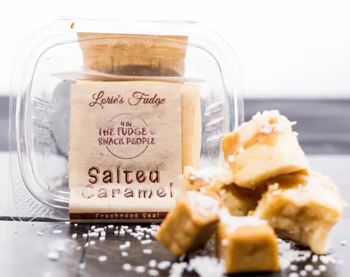 Salted Caramel Fudge - Premium gourmet Foods from The Fudge & Snack People - Just $7.95! Shop now at Pat's Monograms