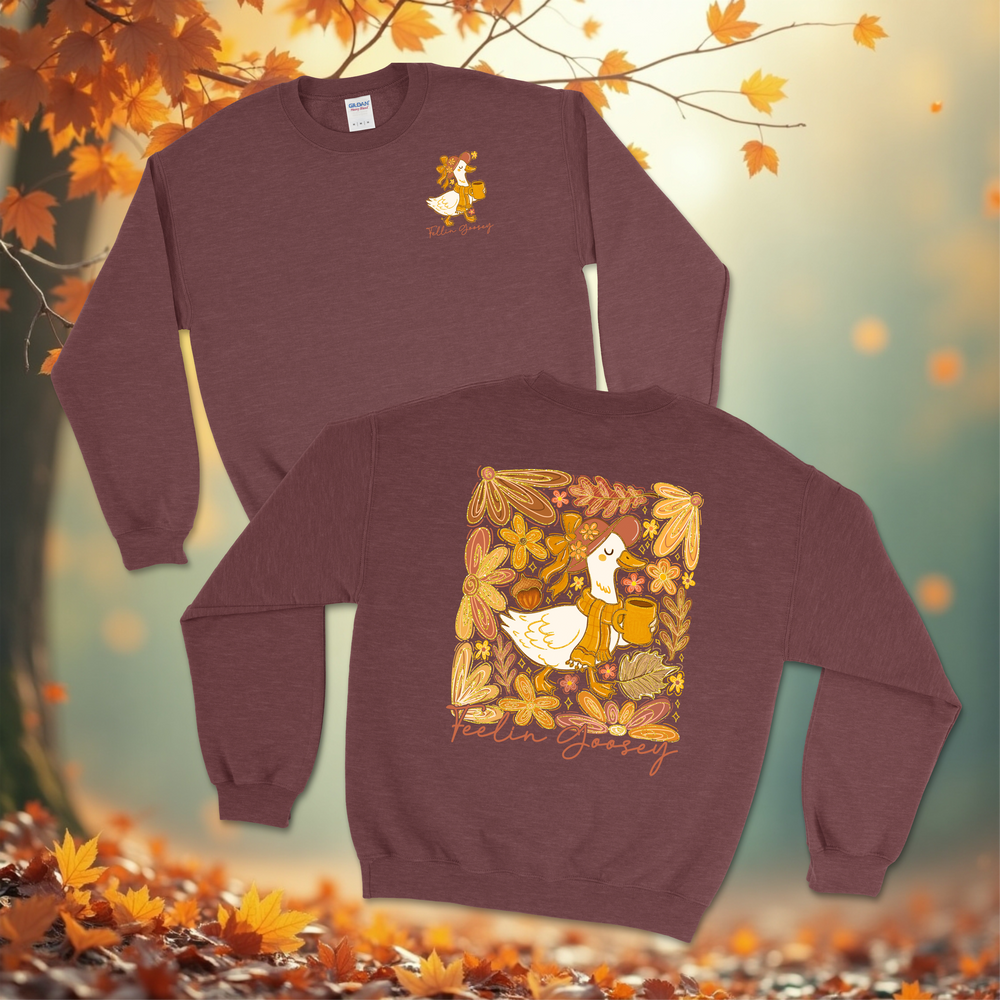 Feelin' Goosie Fall Shirt - Premium Shirts and Tanks from Pat's Monograms - Just $24.95! Shop now at Pat's Monograms