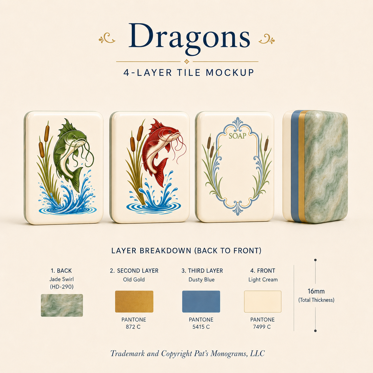 The Mahjestic South - Mahjong Set - Premium Mahjong from Told in Tiles - Just $450! Shop now at Pat's Monograms