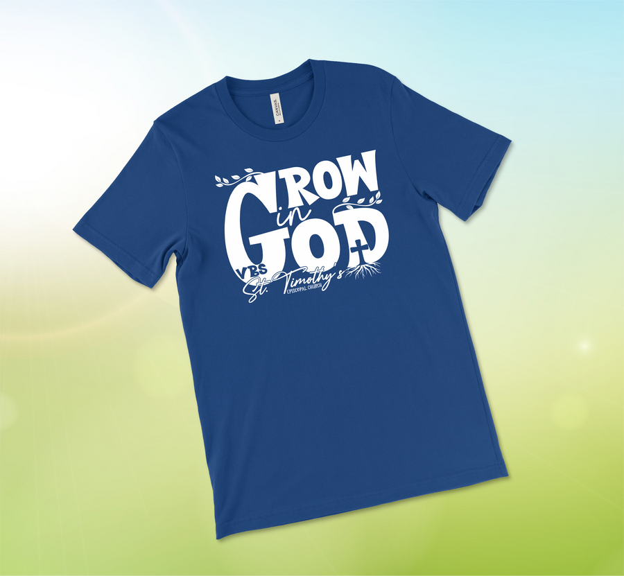 St. Timothy's VBS Adult Tee - Premium  from Pat's Monograms - Just $22.50! Shop now at Pat's Monograms