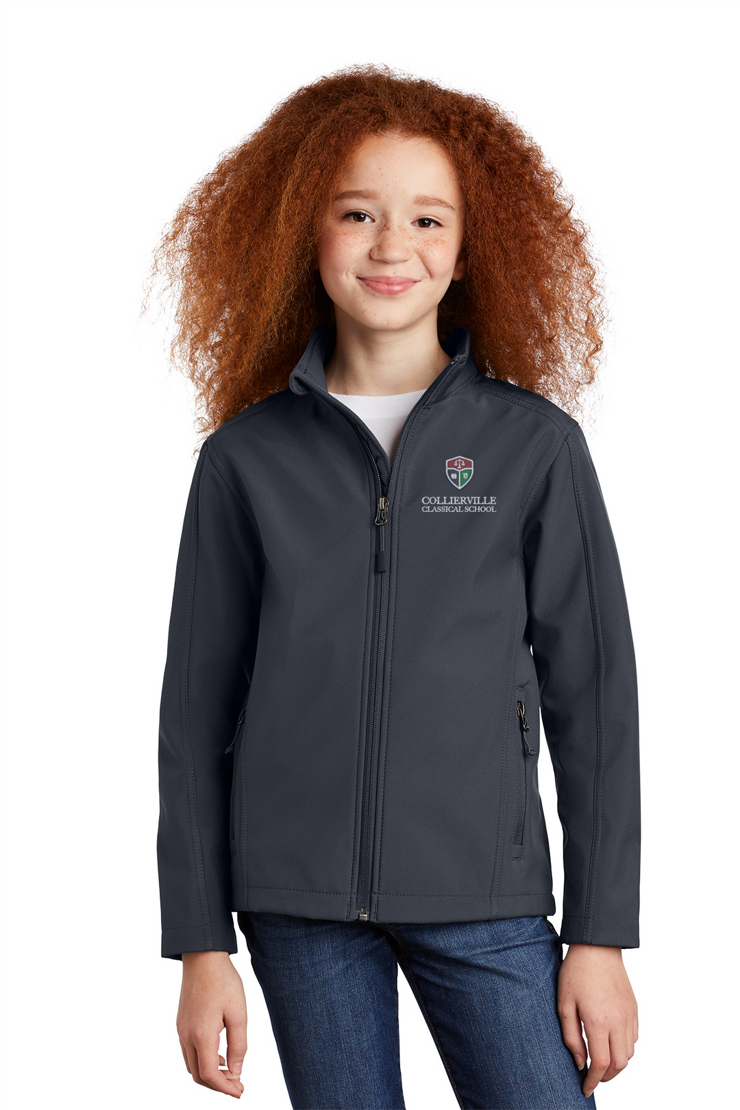 CCS - Y317 Port Authority Youth Core Soft Shell Jacket - Premium School Uniform from Pat's Monograms - Just $40! Shop now at Pat's Monograms