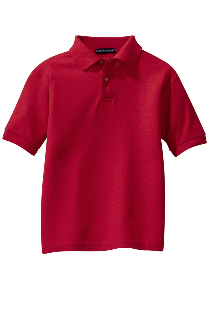 CCS - Y500 Port Authority Unisex Youth Silk Touch Polo - Premium School Uniform from Pat's Monograms - Just $20! Shop now at Pat's Monograms